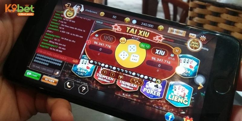 4 tính năng tương tác với người chơi khác app live tài xỉu