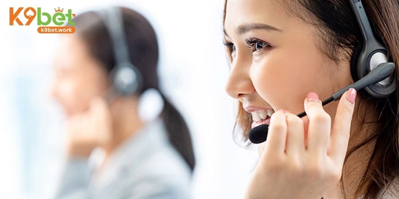 Quy trình làm việc khi thành viên liên hệ K9BET